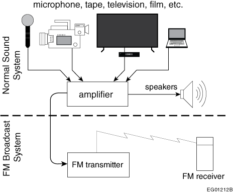 FM sound transmission system